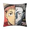 Чехол для подушки Hot Serial Anime Jujutsu Kaisen Gojo Satoru 45x45 см, 100% полиэстер, наволочка для домашнего декора для диванных подушек