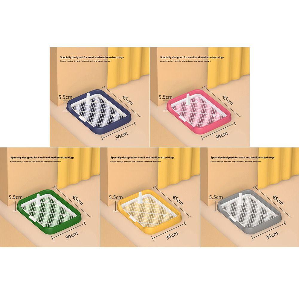 Съемный Брызгозащищенный Кошачий Туалет Принадлежности для Домашних Животных Держатель для Пеленок для Собак Поддон для Мочи Песок Маленькая Собака