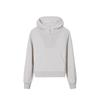Simple Comfortable Hooded Versatile Casual Solid Color Loose Sweatshirt Women Tops 162547708S-3