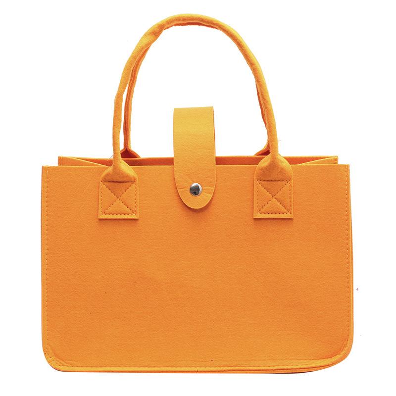 Универсальная чистая версия портативной фетровой сумки для свадебного сувенира, походная сумка для покупок большой вместимости