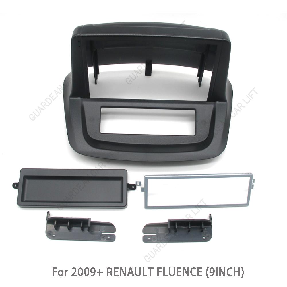 Панель для 9-дюймовой автомагнитолы Для Renault Fluence 2009-2017 Android GPS MP5 Стереосистема 2 Din Панель головного устройства Рамка приборной панели Установка