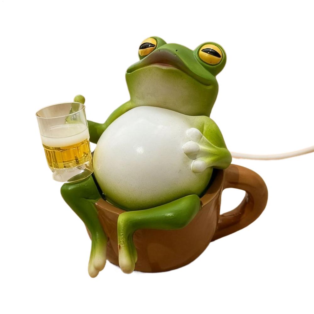 Frog Light Frog Decor Funny Modern Baby Night Light Funny Desk Lamp for Kids Toddler Bedroom Bedside Nursery Home Decor Indoor