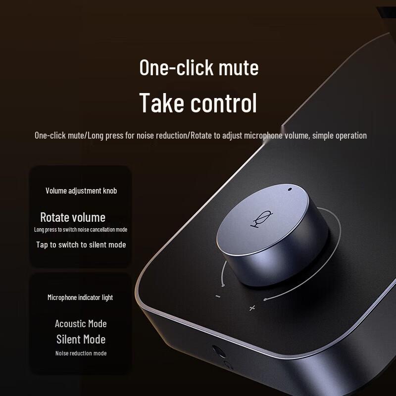 UGREEN USB Desktop Condenser Microphone with DSP Noise Reduction