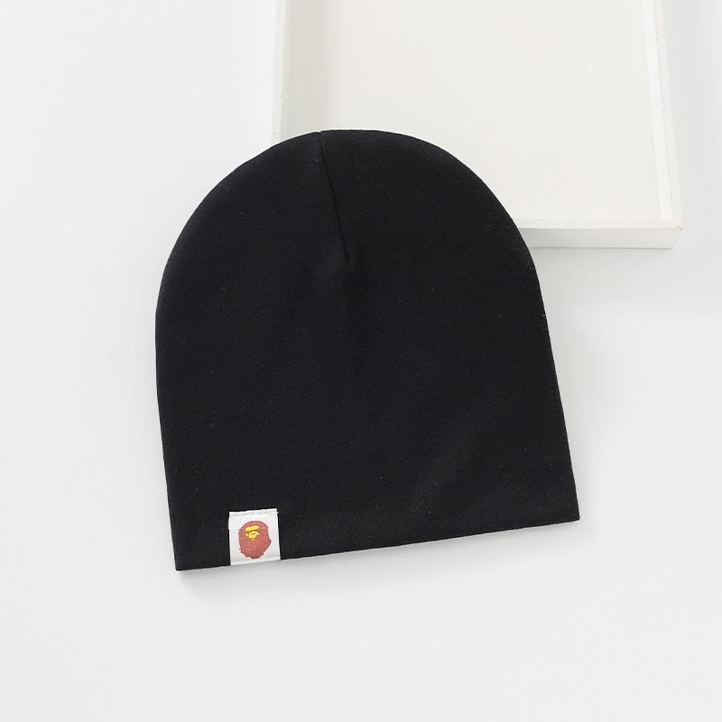 Детская шапка в стиле хип-хоп для уличных танцев, хлопковая весенне-осенняя шапка для малышей, шарф, кепка для мальчиков и девочек, однотонная детская шапка