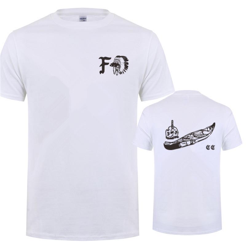 Футболка с принтом тумана Forward Viewing Group Gbrs Мужская футболка Летняя футболка с круглым вырезом Мужская повседневная хлопковая летняя одежда Топ