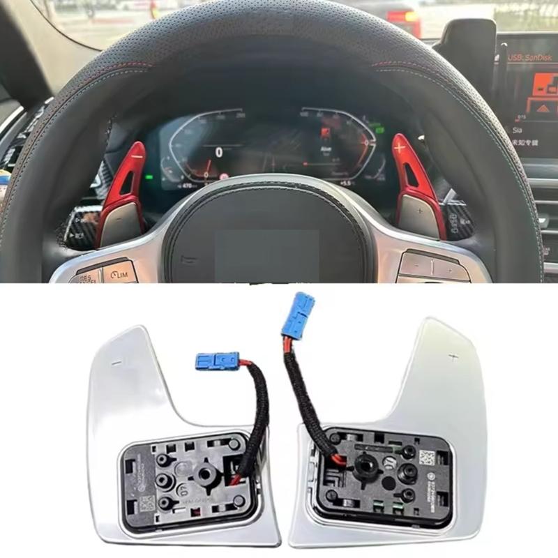 61319372496 61319384114 Steering Wheel Paddle Shifters for G22 G26 G42 G32 G01 G02 G05 G06 G08 G12 G14 G15