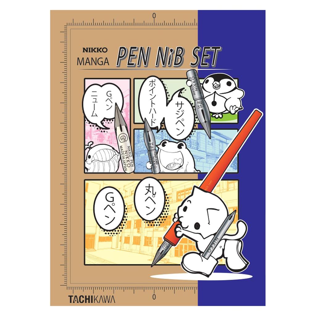 Tachikawa Pin Manufacturing Nikko Manga Pen Nib Set Co., Ltd. N-CPS Direct from Japan