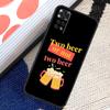 Чехол Beer Alcohol для Xiaomi Redmi Note 10 11 Pro 8 9 12 Pro 11S 10S 9S Redmi 9 10 12C 9C 10C задняя крышка