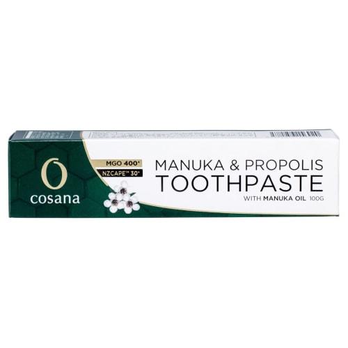 Cosana New Zealand Propolis & Manuka Honey MGO400 + Manuka Oil Toothpaste (Green) 100g