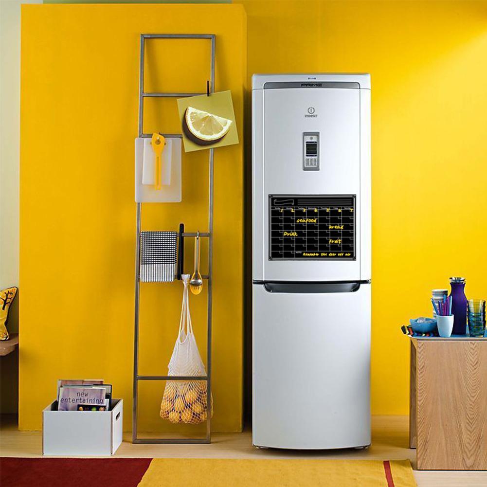 40*30cm Black/White Waterproof Drawing Magnetic Board Cooler Refrigerator Magnet Notepad