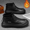 Мужские мягкие эластичные зимние теплые ботинки для снега с холодной подкладкой, толстой подошвой, нескользящие, износостойкие, для улицы, повседневные кроссовки, хлопковые ботинки