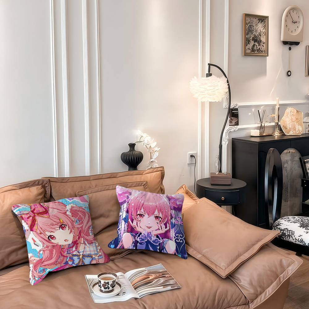 A-Айри Момои Мультяшная Наволочка Декоративная Наволочка для Дивана Автомобиля Рождественский Подарок 40x40см 45x45см