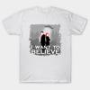 T Shirt Women I Want To Believe Harajuku Print Kawaii Tshirt Summer Short Sleeve Female T-Shirt Top Tee