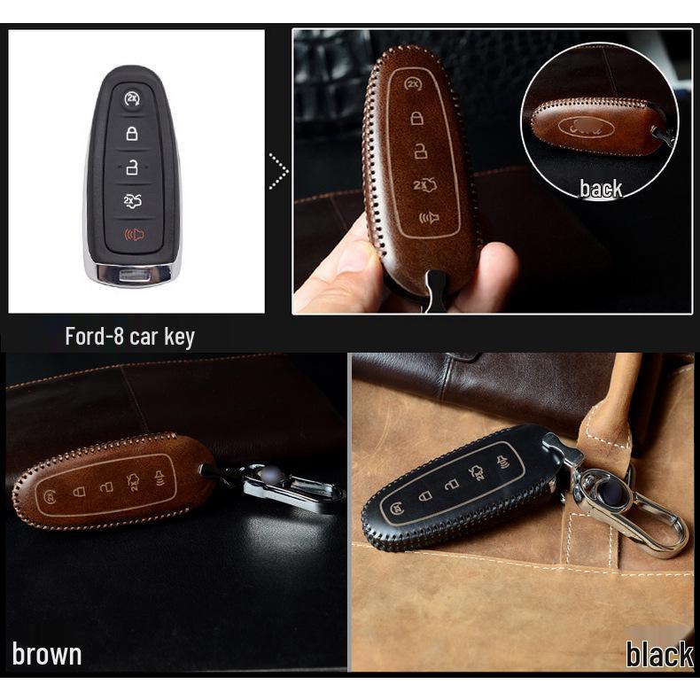 Совместимый чехол для ключа для Ford: Mondeo, Kuga, Focus, Edge, Mustang