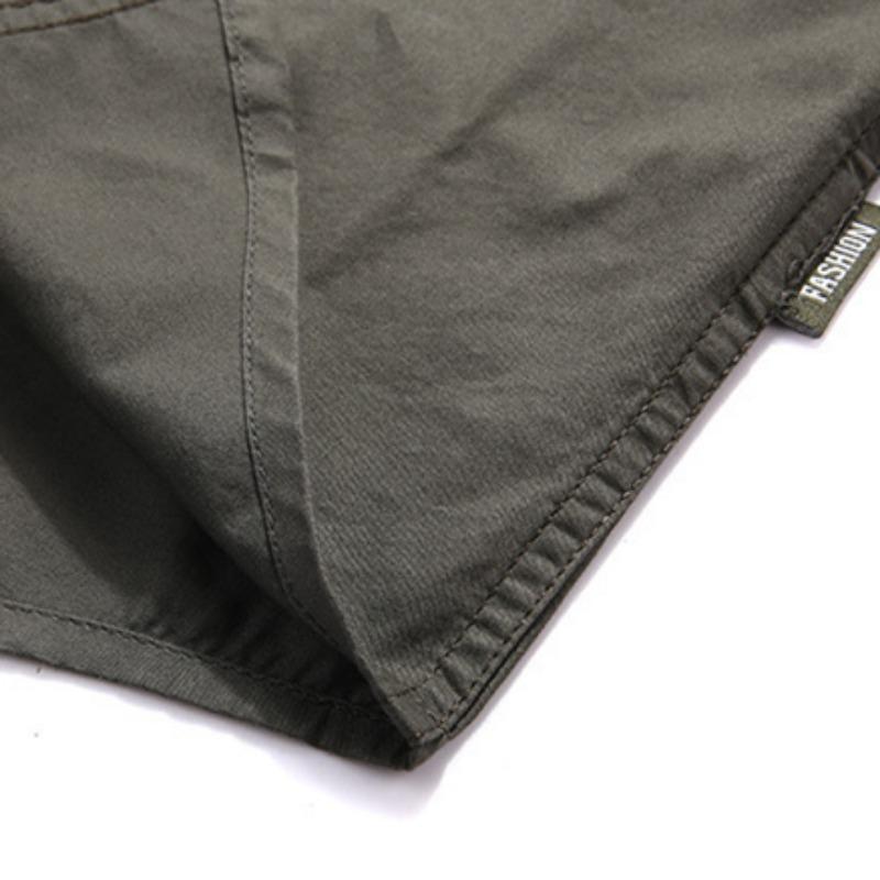 Новые однобортные хлопковые мужские повседневные рубашки с коротким рукавом высокого качества в стиле милитари, облегающие мужские дизайнерские блузки 6XL