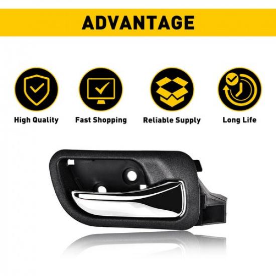 Ide Interior Door Handle RH Passenger Side Front For 2003-2007 Honda Accord K