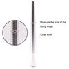 Кольцемер многоразовый спиральный для пальца Инструмент для определения размера колец Нержавеющая сталь Размер Великобритании A-Z Размер США 0-15 для DIY Ювелирные измерительные инструменты