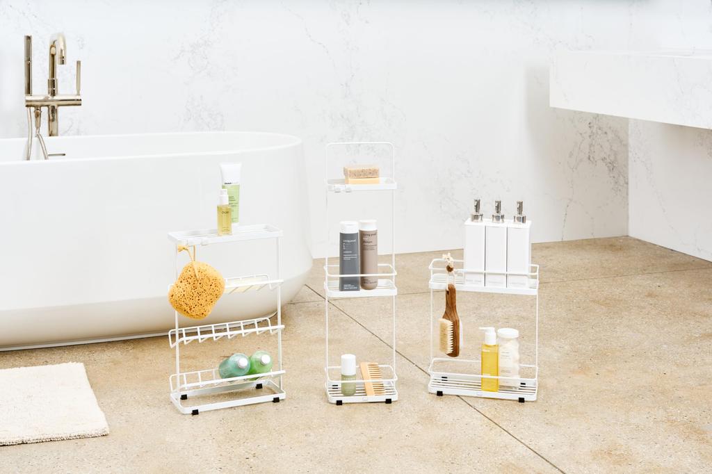 Yamazaki Dispenser Stand Tower Wide White 6790