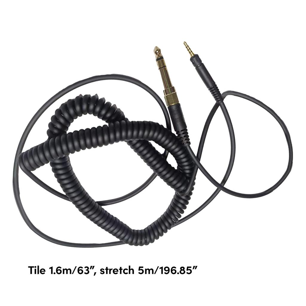 Сменный кабель для гарнитуры 3,5 мм на 2,5 мм для гарнитур M40X M50X Чистый звук Долговечный качественный кабель для наслаждения играми