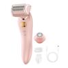 2-в-1 женская электробритва USB перезаряжаемая водонепроницаемая портативная дорожная бритва для лица, тела, зоны бикини, рук, ног, эпилятор, триммер