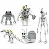 MOC Креативные Наборы Строительных Блоков DIY Мультяшные Монстры Меха Фигурки Сборка Кирпичики Образовательная Строительная Игрушка Подарок для Детей