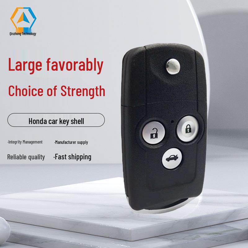 3-Button Folding Smart Key Shell for Honda Acura Remote