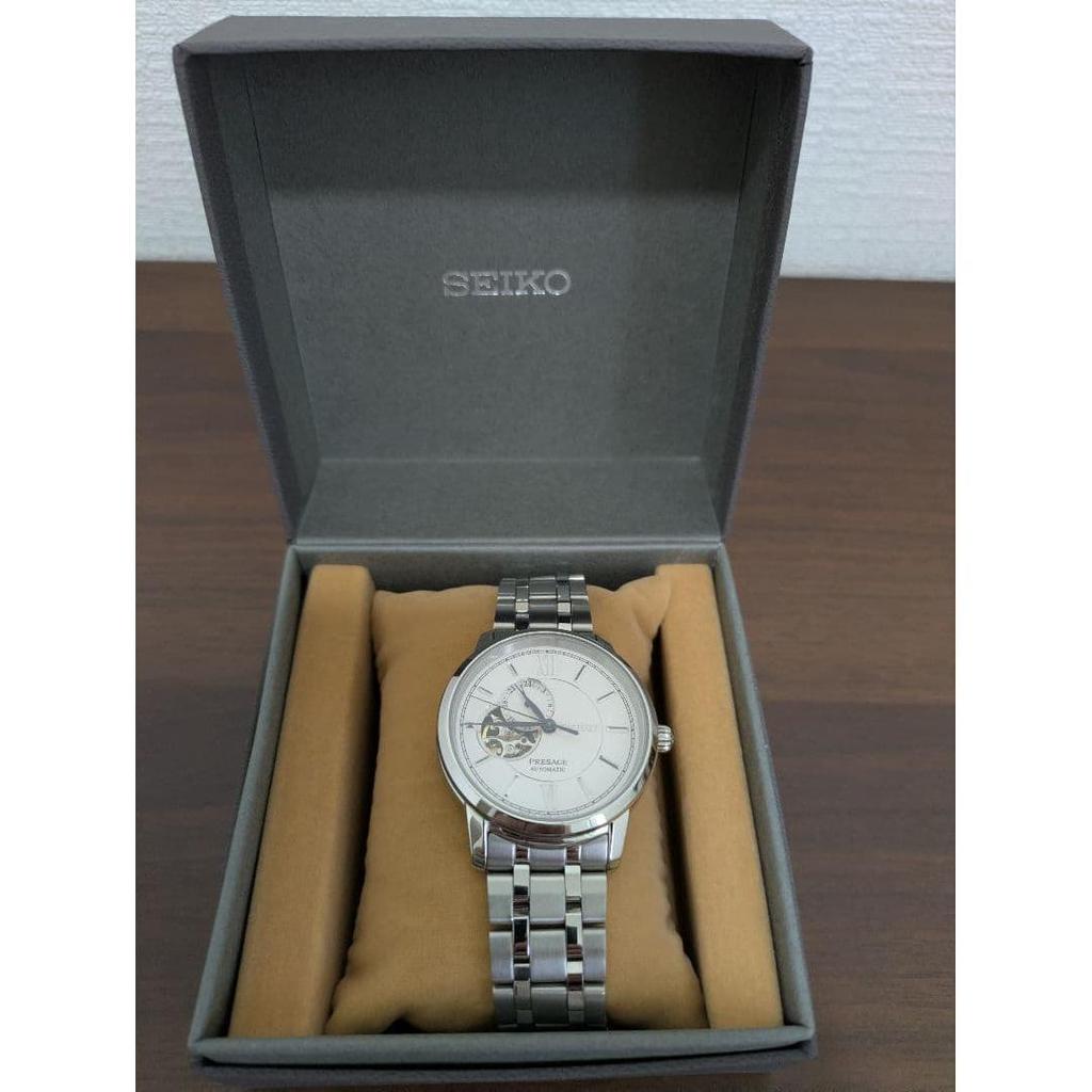 Б/у Автоматические часы SEIKO Presage Серебристые