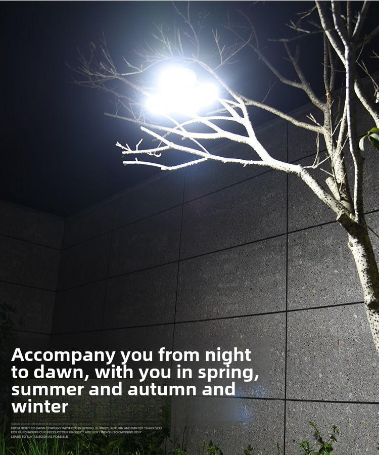 Светодиодный суперяркий уличный светильник на солнечных батареях - энергосберегающая лампа для ночных торговых палаток и кемпинга