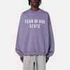 Fear of God Мужские топы Essentials Heavy Fleece Crewneck Lavender Purple 192BT246237F