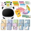 Sakura Yayoi Talking Word Card 560 Vocabulary Cards with Drawing Educational Toy for Boys and Reads Hyakunin Isshu 5 Machine, Japanese-English (720