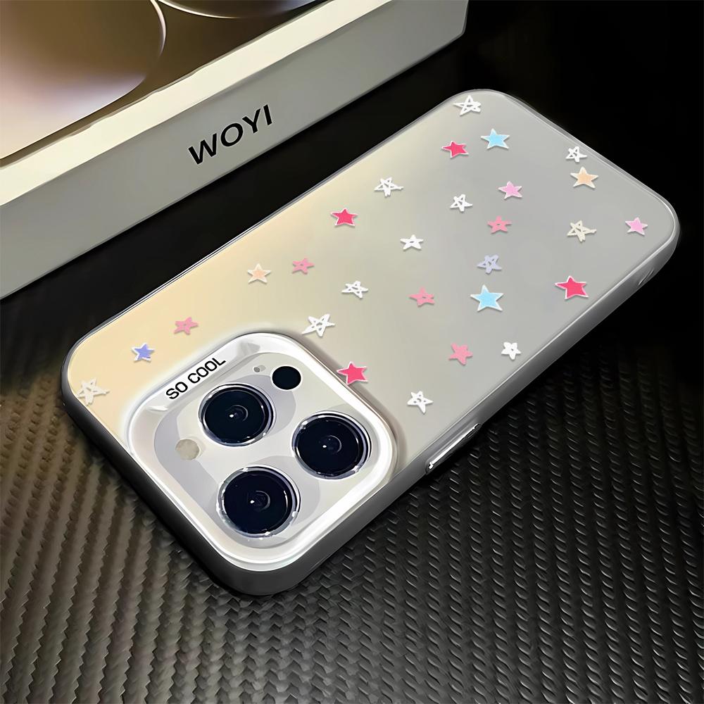 Красочный чехол с сердечками для iPhone 16 16E 15 14 13 12 11 Pro Max Чехол Funda Coque Бампер Оболочка 15 14 Чехол для iPhone 16 Pro Max