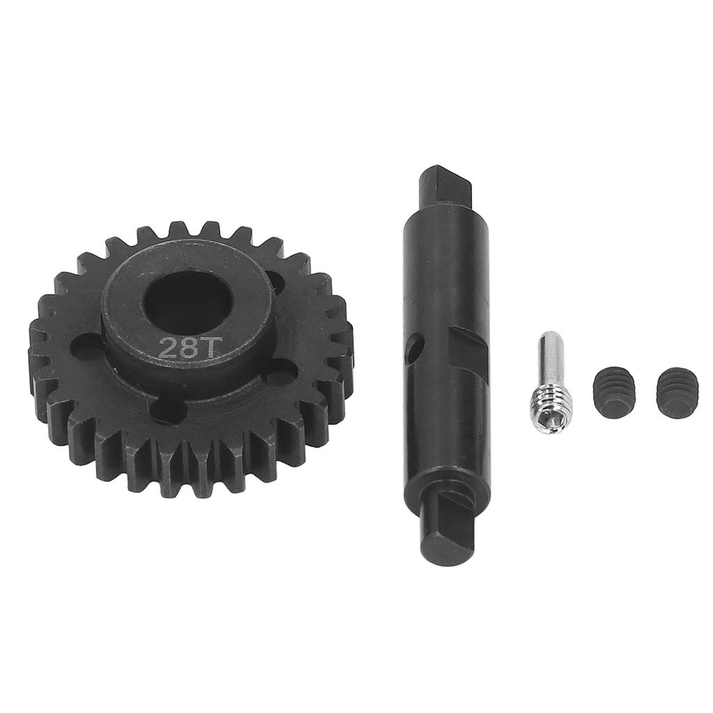 RC 28T Gear Spool Kit for Arrma 17 18 RC Car Replacement Repair Drive Gear Spool Shaft Parts