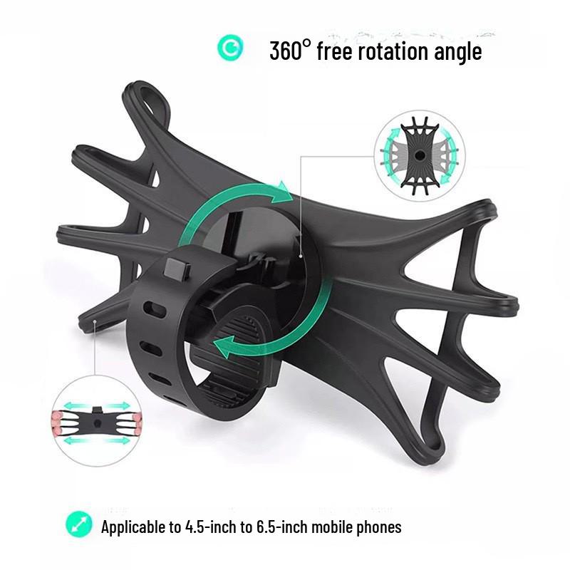 Самый продаваемый вращающийся силиконовый держатель для телефона для велосипедов и мотоциклов