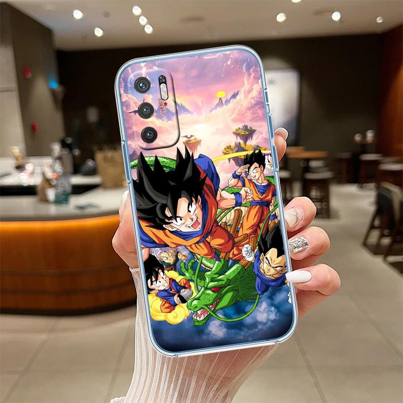RE26 Dragon Ball Goku Transparent Phone Case for Motorola Moto Edge 20 30 40 50 S30 Fusion Ultra Pro Neo Lite + G200 G23