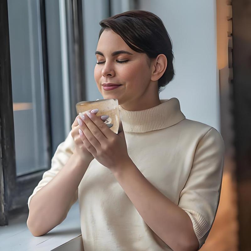 Кружка керамическая с утёнком, ручная работа. Керамическая кофейная кружка с утёнком и ложкой. Уникальные 3D ручной работы кружки для путешествий.