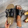 Fashion Summer Fashion Women Casual Slippers Beach Designer Shoes Retro Outdoor Slippers Flats Clip Toe Platform Sandals Slides Women