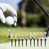 79mm/90mm 5Pcs Golf Training Ball Tee Magnetic Step Down Golf Ball Holder Tees Golf Accessories