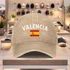 Valencia Spain Flag Baseball Cap Lightweight Adjustable Unisex Casual Sports Hat for Spring Summer Valentines Day