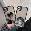 Anime Japanese Allen Attack On Titan Phone Case For Iphone 12 13Mini 11 Pro XS MAX 8 7  Plus X SE2020 XR Hard Fundas Coque Case