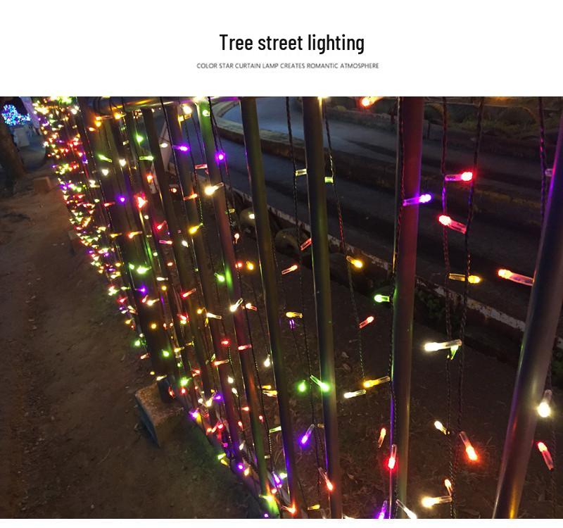 Водонепроницаемая светодиодная гирлянда «Звездное небо» 24 В: Праздничный и уличный декор