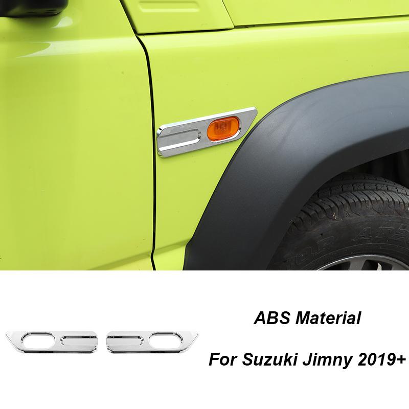 BAWA Headlight Bumper Rearview Mirror Decoration Cover for Suzuki Jimny 2019 2020 2021 2022 2023 2024 Exterior Accessories