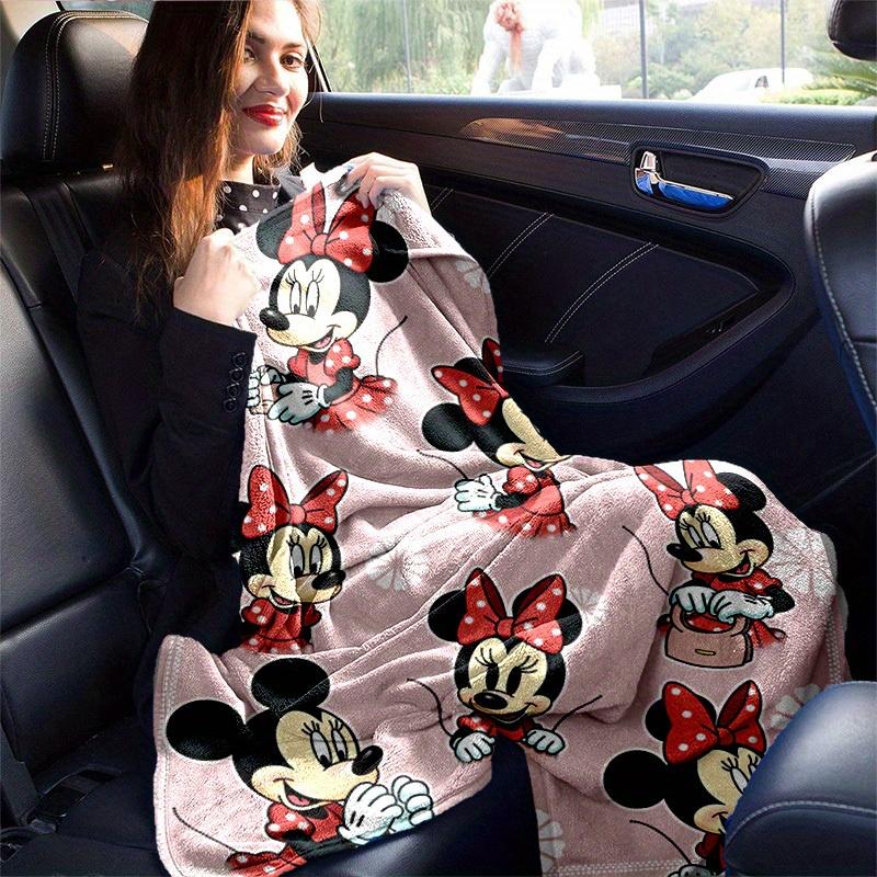 1pc, Minnie Mouse Inspired, Seasonal Universal Blanket, Home Decoration, Soft Flannel Throw Blanket, Versatile & Cozy for Bedroom, Living Room, Travel