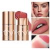 4 Colors Multi-functional Silky Blush Stick Brightens and Shows Color Blush Cream Eye Face Lip Blush Pencil Solid Blush Strip