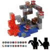 Magnetic Mine Minecraft Building 3D Educational Magnetic Elementary School Christmas Gift Pieces 11 Figures Ilo Shop Blocks, Exploration, Style,