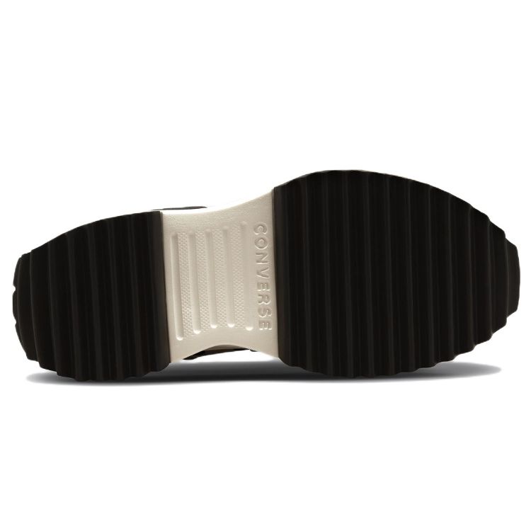 Converse Повседневные парусиновые кроссовки унисекс на платформе Run Star Hike с высоким верхом, черно-белые A01181C