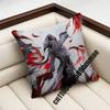 Подушка-наволочка Genshin Impact Арлекино 45x45см 35x35см Квадратная Наволочка для спальни Чехол на подушку