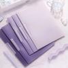 5Pcs Waterproof A4 File Folder Gradient Design Test Paper Storage Clip Document Container  Contract