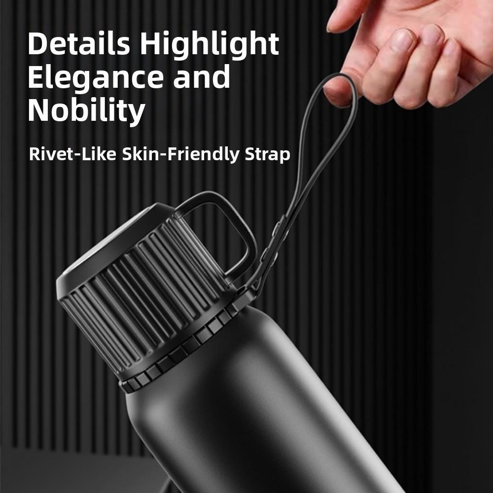 Stainless Steel Insulated Bottles 600/800/1000ML Vacuum Flasks Vacuum Cup Coffee Cup  Travel