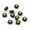 10Pcs Flashlight Switches Dc 12V 0.5A Self-Locking Micro Push Button Switch