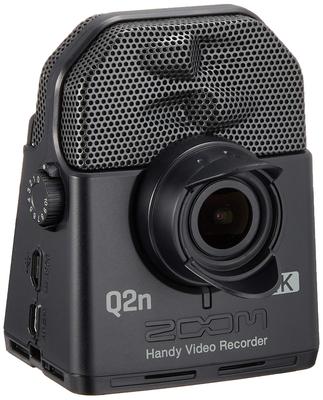 ZOOM Zoom Handy Video Recorder Black Высокое качество звука Full HD Записывает в 4 раза более четкое видео Качество изображения 4K Q2n-4K